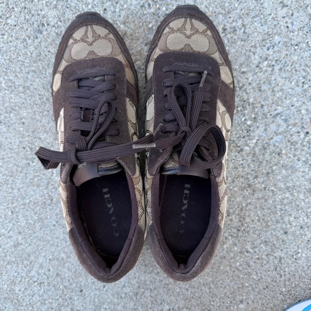 Coach Y2K Mason Signature Jacquard in Brown 38